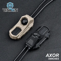 WADSN AXON SWITCHES UNIT Tactical Dual Pressure Switch SF/CRANE/2.5/3.5 Plug Button Fit Mlol Keymod 20mm Picatinny Rail M300 PEQ