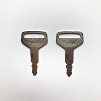 2 Pcs Ignition Key Fits Kubota M Series Tractor RTV1100 And L Series Doors S8077 36919-75190