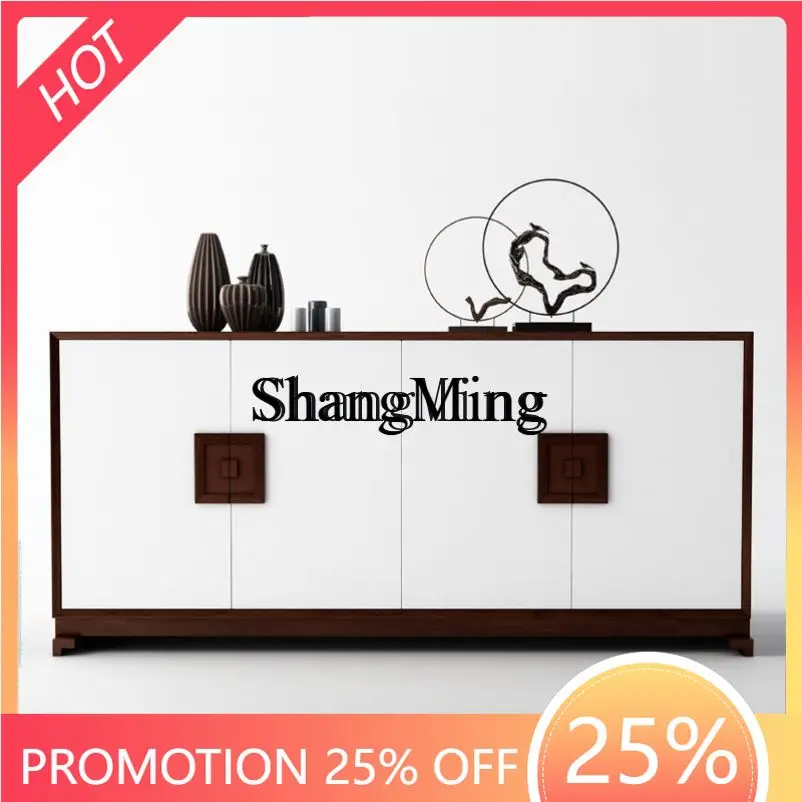 

SM home new Chinese-style entrance cabinet foyer entry shoes decoration side cabinet storage partition cabinet