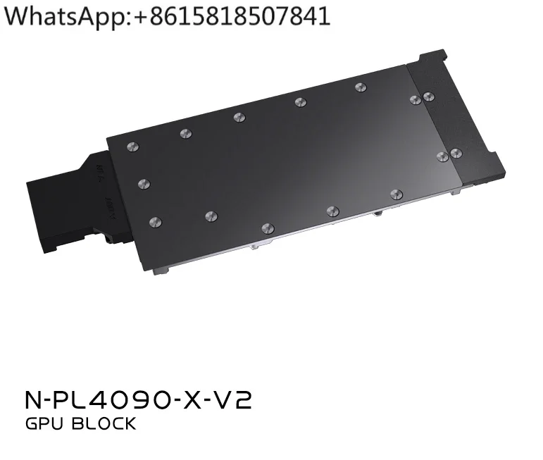N-PL4090-X-V2 graphics card water cooling head, all-metal structure RTX4090