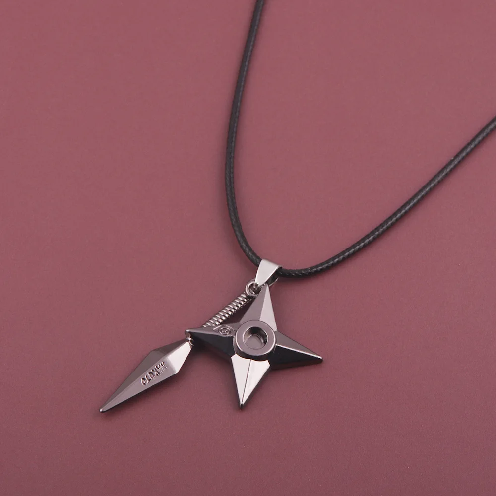 Anime Ninja Tools Keychain Anime Props Kunai Shuriken Metal Model Pendant Keychain For Women Men Fans Cosplay Jewelry Charm Gift view 4