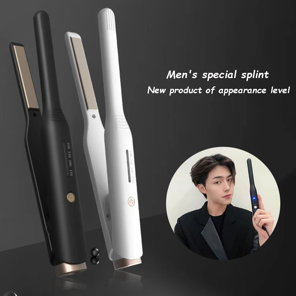 

LR электрический выпрямитель для волос, бигуди, керамический утюг, нагревательный утюг, бигуди для мужчин, выпрямление бороды, горячий стайлер для волос