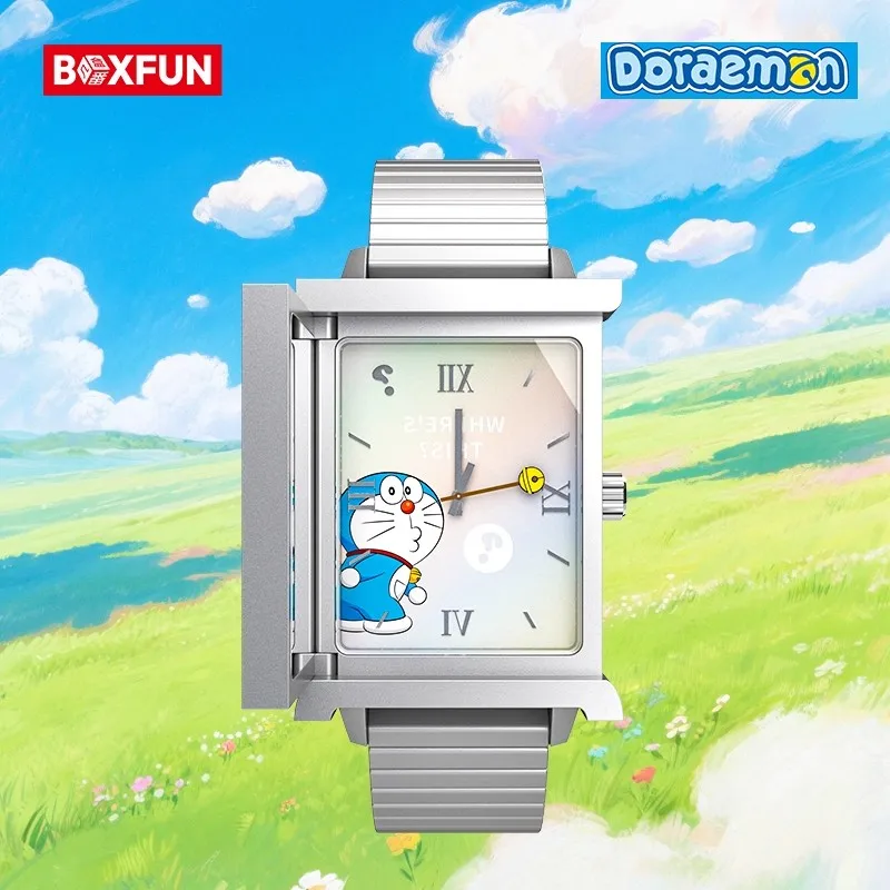 الأصلي Boxfun عبقور ساعة صندوق أعمى المجلد 1 شخصيات كرتونية ساعة ذكريات الطفولة الرسوم المتحركة الطرفية هدايا عيد ميلاد الاطفال