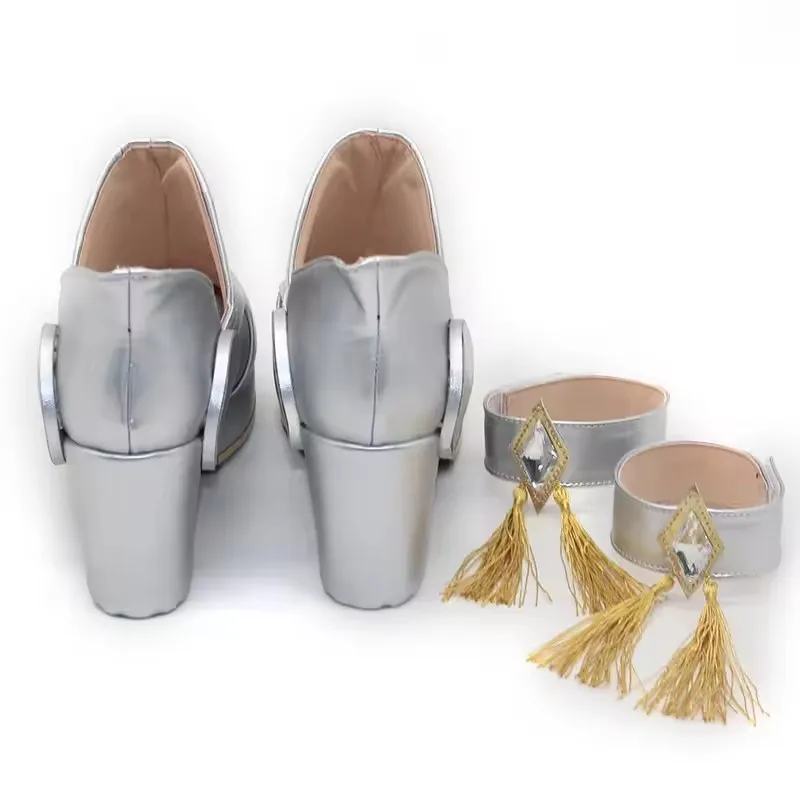 Game Pretty Derby Oguri Cap Cosplay Shoes Umamusume Oguri Kyappu Cosplay High Heeled Shoes For Halloween Party Adult Women Men