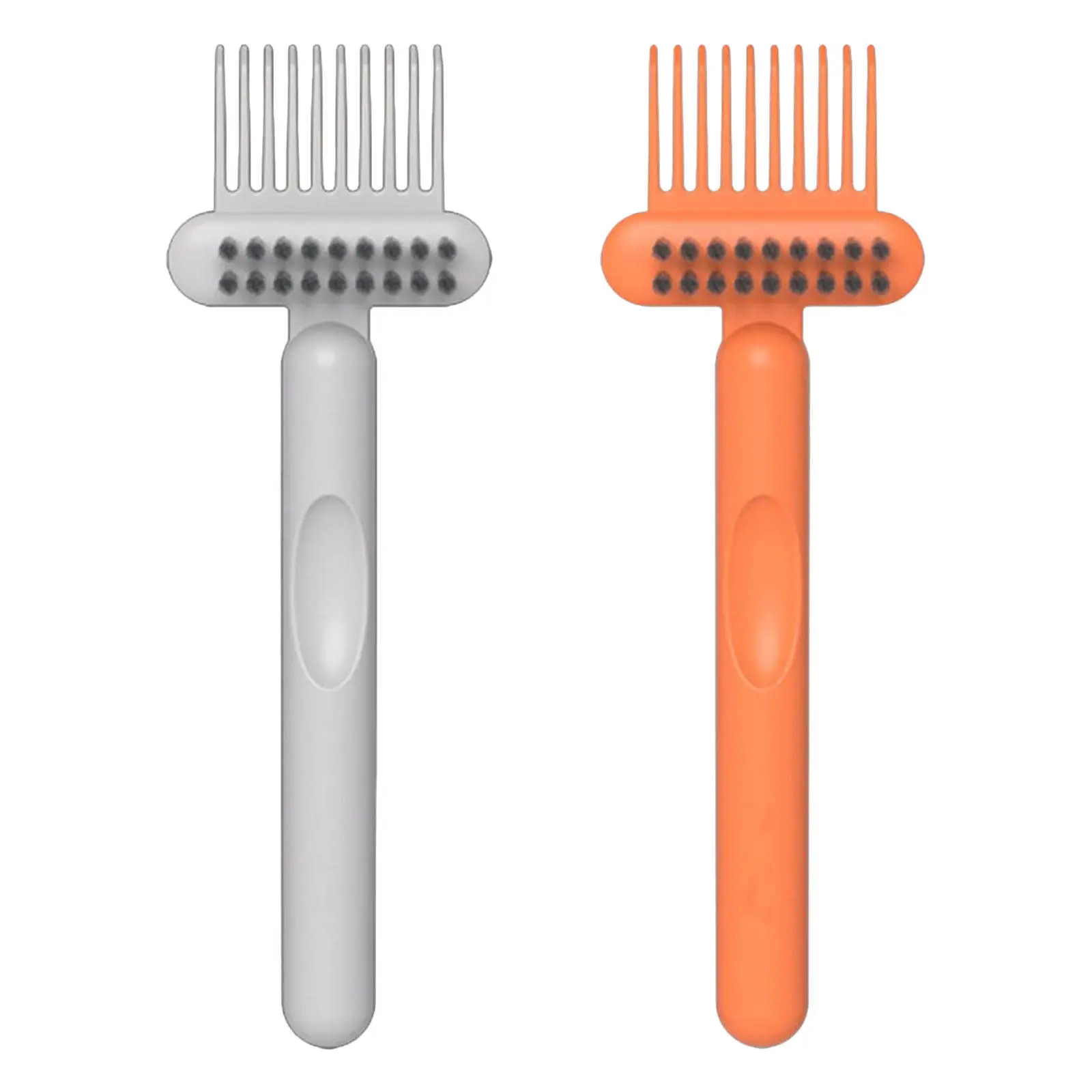 2Pcs Comb Cleaning Brush Hairbrush Cleaner Tool Multi Function Hair Brush Cleaner Hair Removal Kit Hairbrush Cleaning Tool