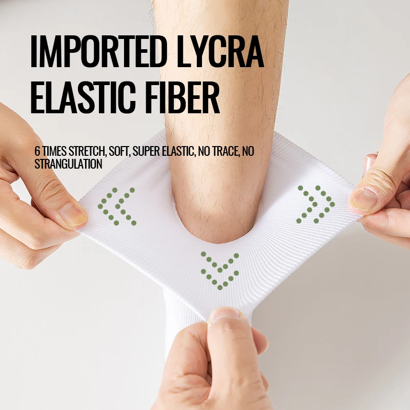 MiiOW Kaus Kaki Ukuran Besar Kaus Kaki Katun Murni Kaus Kaki Pria Anti Bau Kaki Gemuk Kaus Kaki Longgar Elastis Kaus Kaki Kompresi Kaus Kaki Tidak Mengikat untuk Lansia