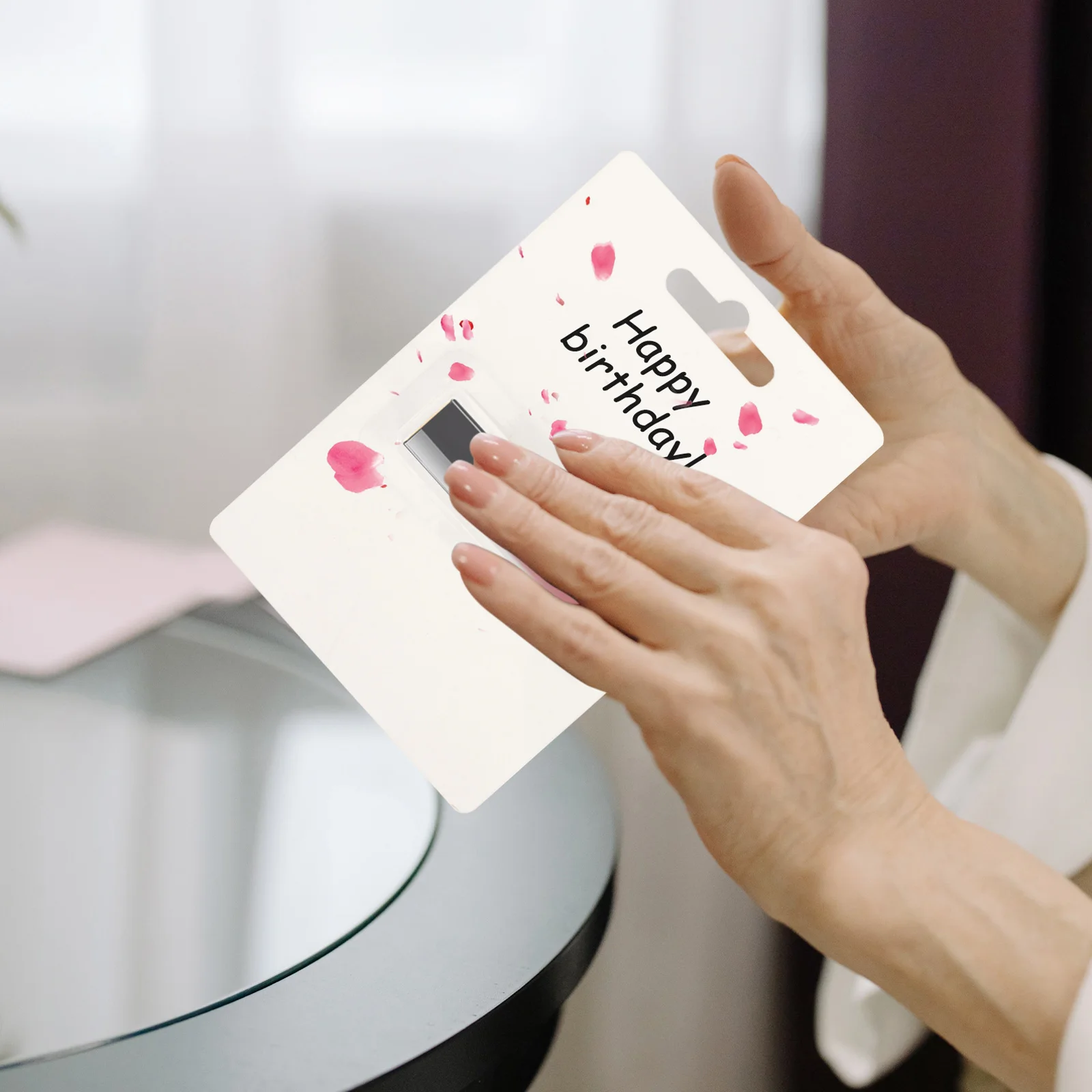 

1Set Clear Plastic Lip Balm Holders Transparent Lip Balm Pouches DIY Money Card Organizer Gift Storage Box Clear Cash Pouch