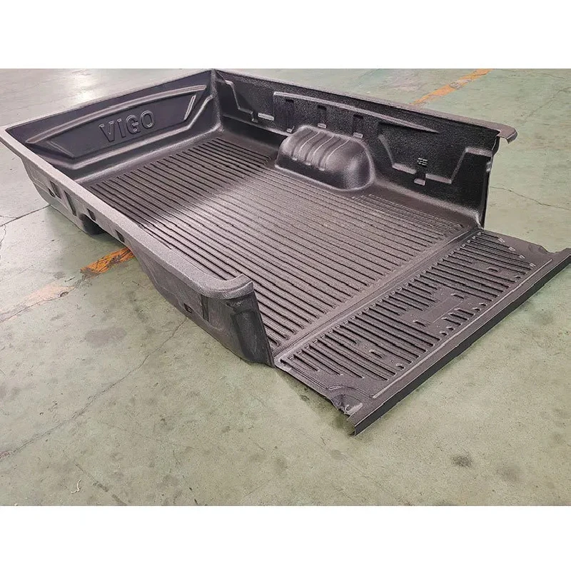 Single Row Box Treasure Back Car Pad Lining for Hilux Revo Vigo Pickup Truck Interior Kits Truck Beds Protection