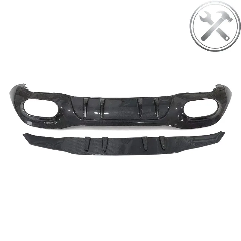 

Factory Direct Carbon Fiber Rear Diffuser A CLASS W177 Upgrade A35 Style Rear Aero Lip Exterior Mod Parts
