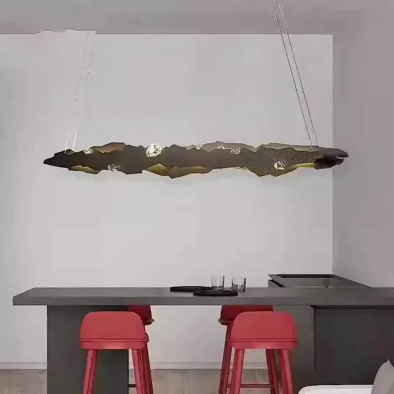 Modern Home LED Pendant Light Custom Chandelier Creative Villa Design Premium Indoor Lighting Fixture for Living Room