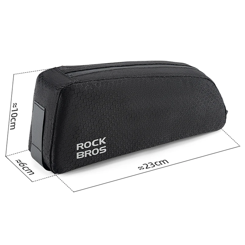 ROCKBROS Fahrradtasche Oberrohr Vorderrahmentasche Große Kapazität Wasserdicht MTB Road Triangle Pannier Schmutzabweisende Fahrradtaschen