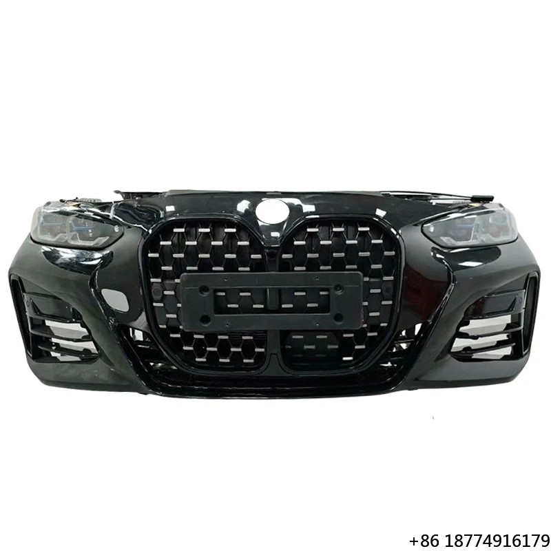 

For 4 Series G22 G26 M Front and Rear Bumpers Front Nozzles Headlights Grille Assembly Custom Car Accessories