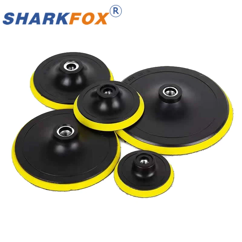 

3"4"5"6"7" Backer Pad Foam Plastic Sponge Backing Pad Sanding Disc Backing Plate For Grinding Machine Polishing Pad 1PC