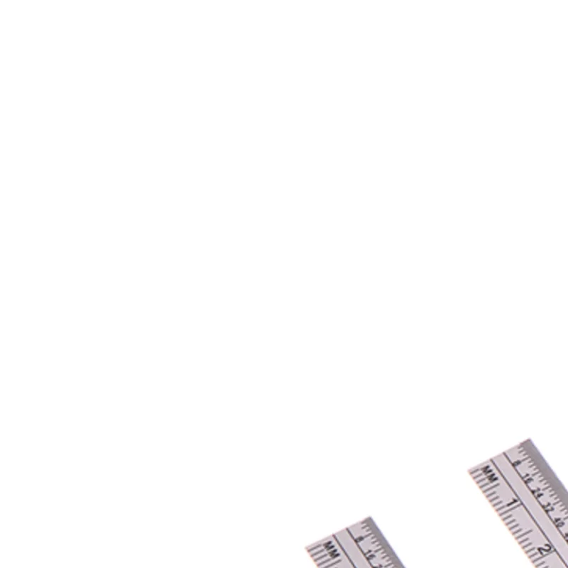 1/2pcs 6 Inch Stainless Steel Precision Ruler Sliding Pocket Ruler With Inch 1/32
