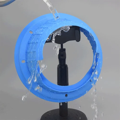 Alfombrilla protectora de goma para altavoz de coche, cubierta impermeable para sello, anillo de sonido de belleza, mejora el sonido, 6,5 pulgadas, 1 piezas