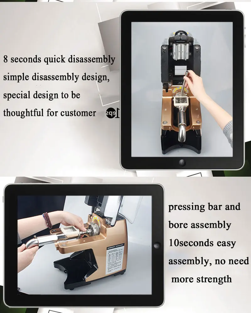 Mini presse à huile de cacahuètes en acier inoxydable, à usage domestique, extracteur d'huile de tournesol/amande/soja chaud et froid