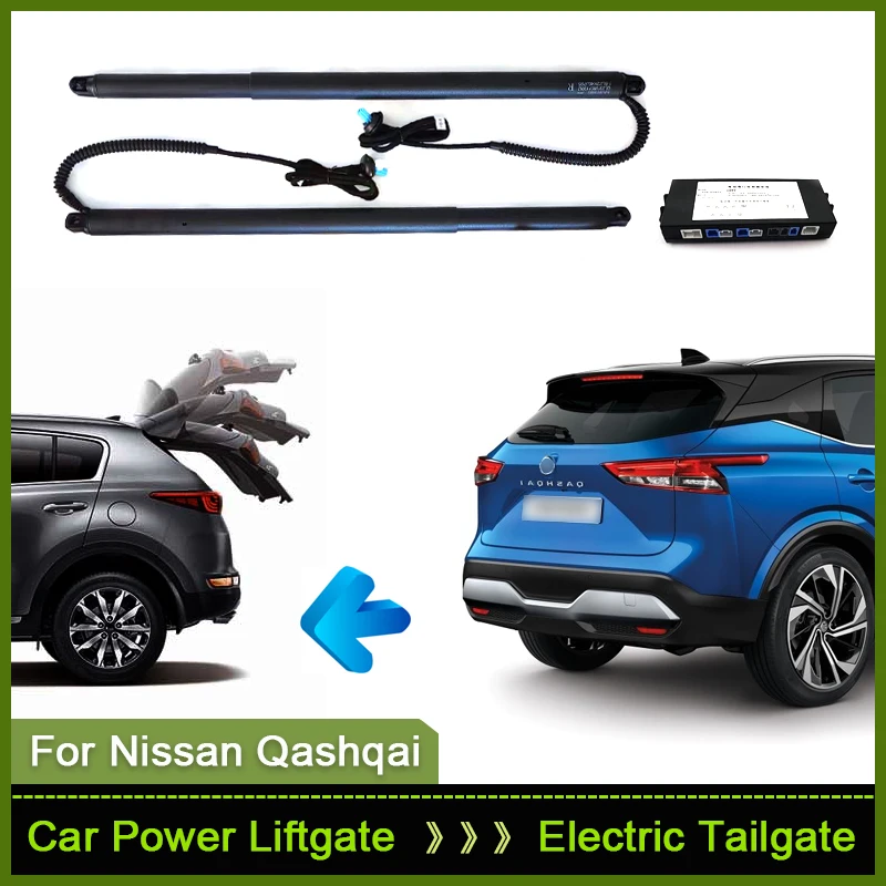 For Nissan Qashqai J11 1.3T 2013~2024 Car Electric Tailgate Lift System Kit Auto Tail Gate Opener Automatic Lifting Rear Door