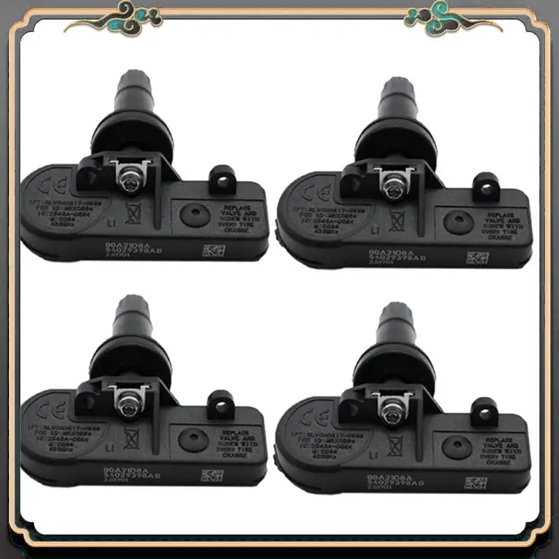 M45K-4Pcs سيارة مستشعر تساوي ضغط الإطارات الاستشعار 56029398AB ل دودج دورانجو رام فيات 500 جيب استبدال مراقبة ضغط الإطارات #5