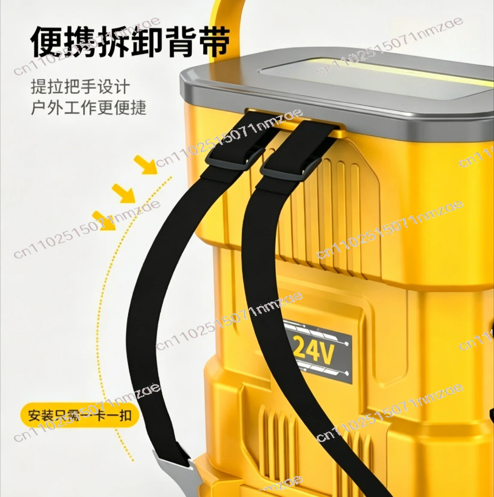 

for Excavator 24V Portable Electric Grease Gun Automatic High Pressure Rechargeable Lithium Battery Powered Special Tool