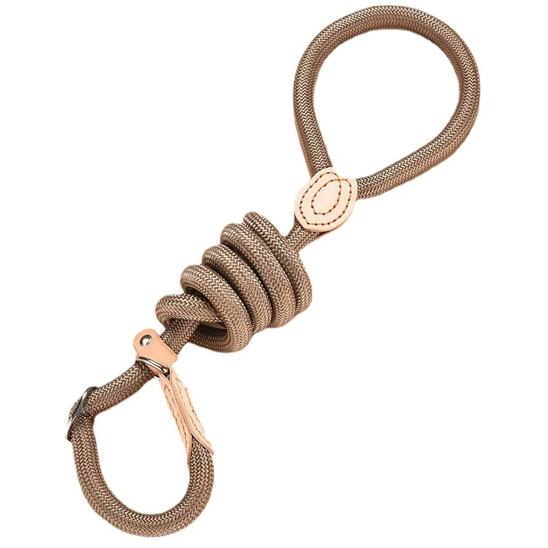 New Heavy Duty Dog Leash Slip Rope Lead Adjustable Braided Loop Collar Training Leash for Small to Medium Dogs
