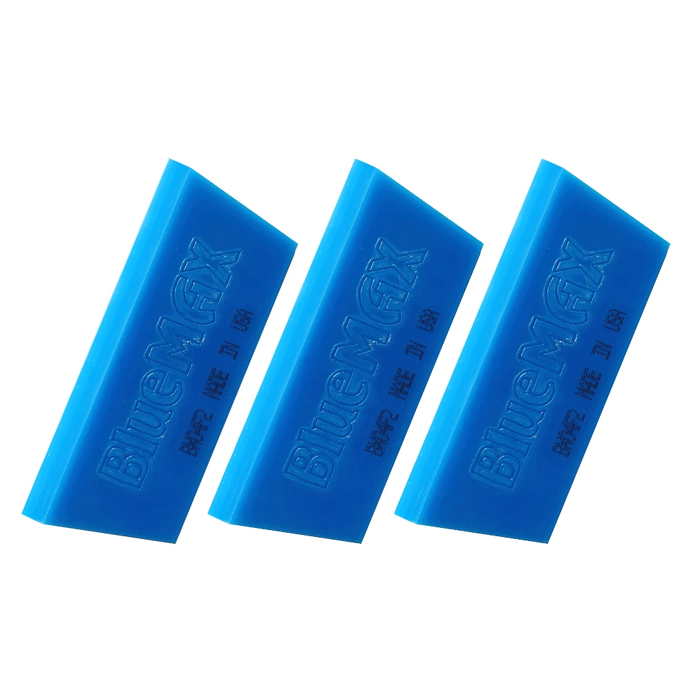 

3PCS Window Squeegee BLUEMAX Rubber Strip Blade Cleaner Car Tinting Glass Clean Water Wiper Ice Scraper Carbon Fiber Wrap Tool