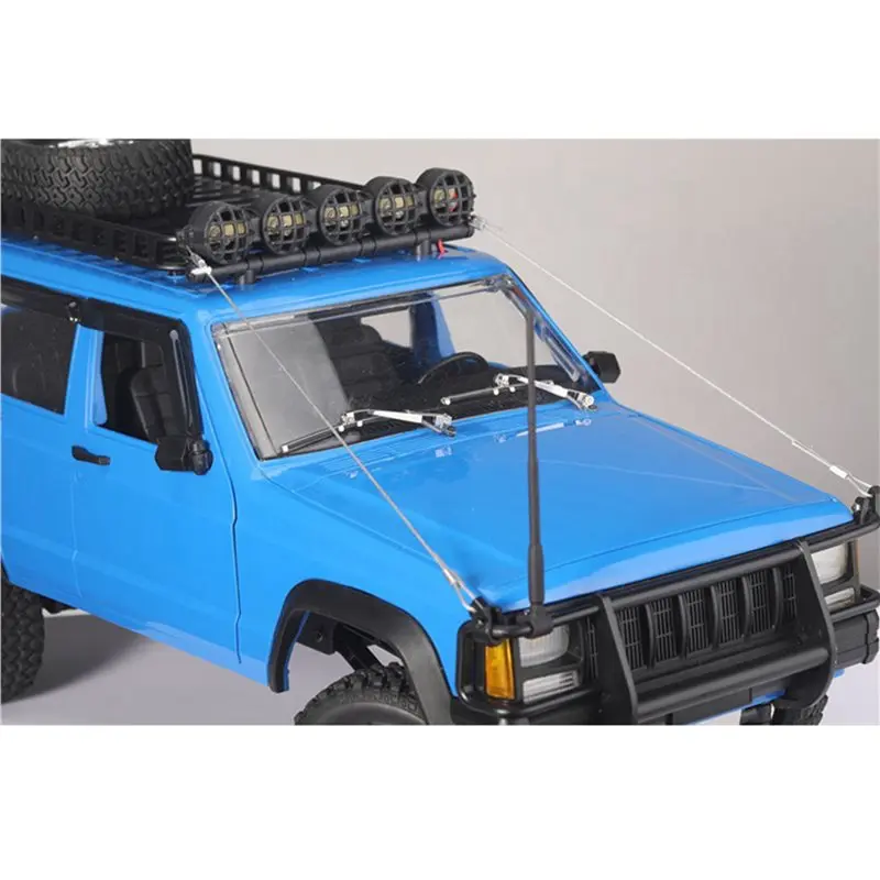 BEDW-2X Nylon Simulation Front Bumper Antenna Decoration For MN78 1/12 RC Car Upgrade Parts Accessories