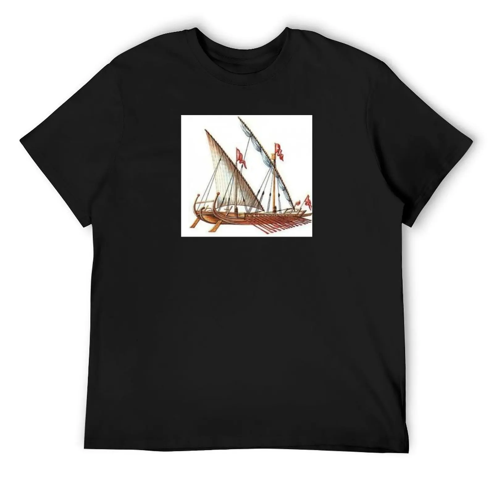 

Byzantine dromon T-Shirt funny meme t-shirts funny shirt cotton summer 2025 luxury t-shirt men tshirt