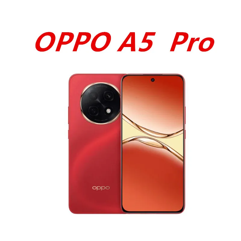 جديد OPPO A5 Pro 6000mAh 80W SuperVOOC البعد 7300 6.7 بوصة AMOLED 120 هرتز NFC OTA تحديث 50MP OIS