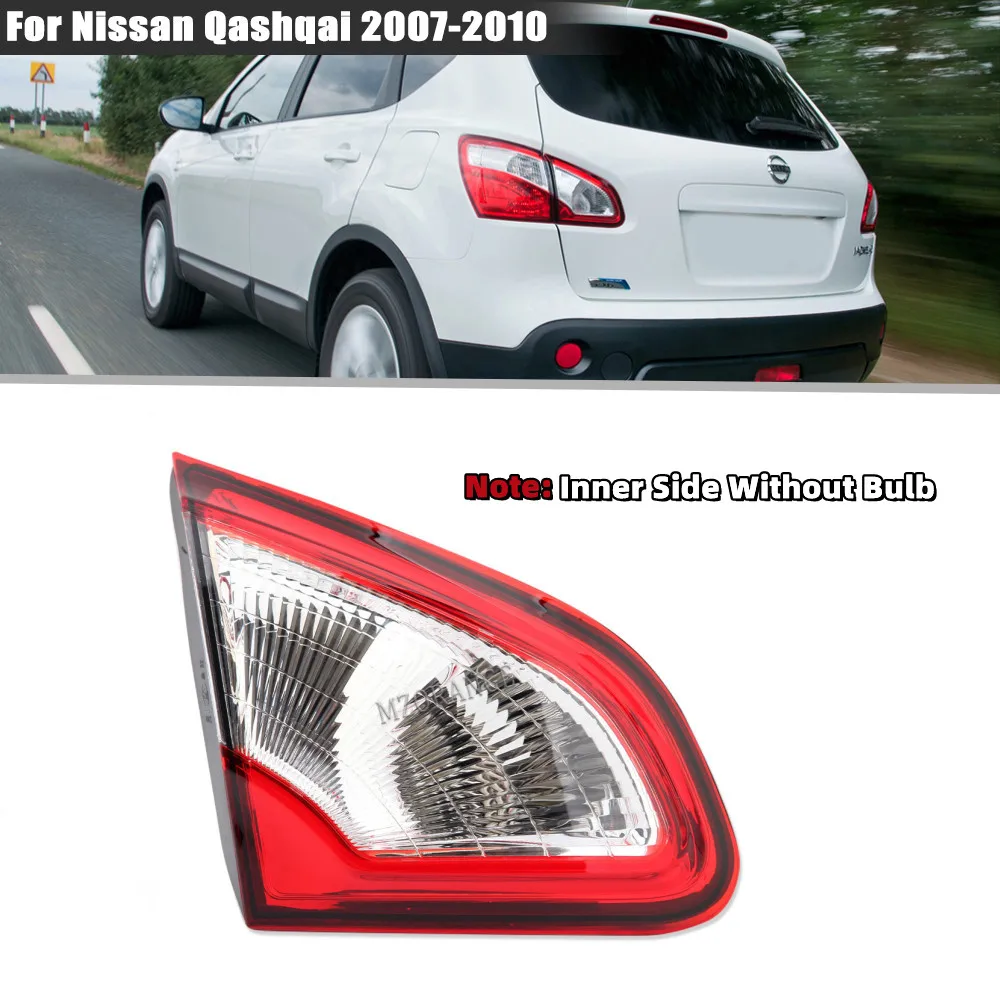 Auto Buitenste Achterlicht Voor Nissan Qashqai 2008-2015 EU Versie Rem Mistlamp Accessoires Auto Waarschuwing Running licht