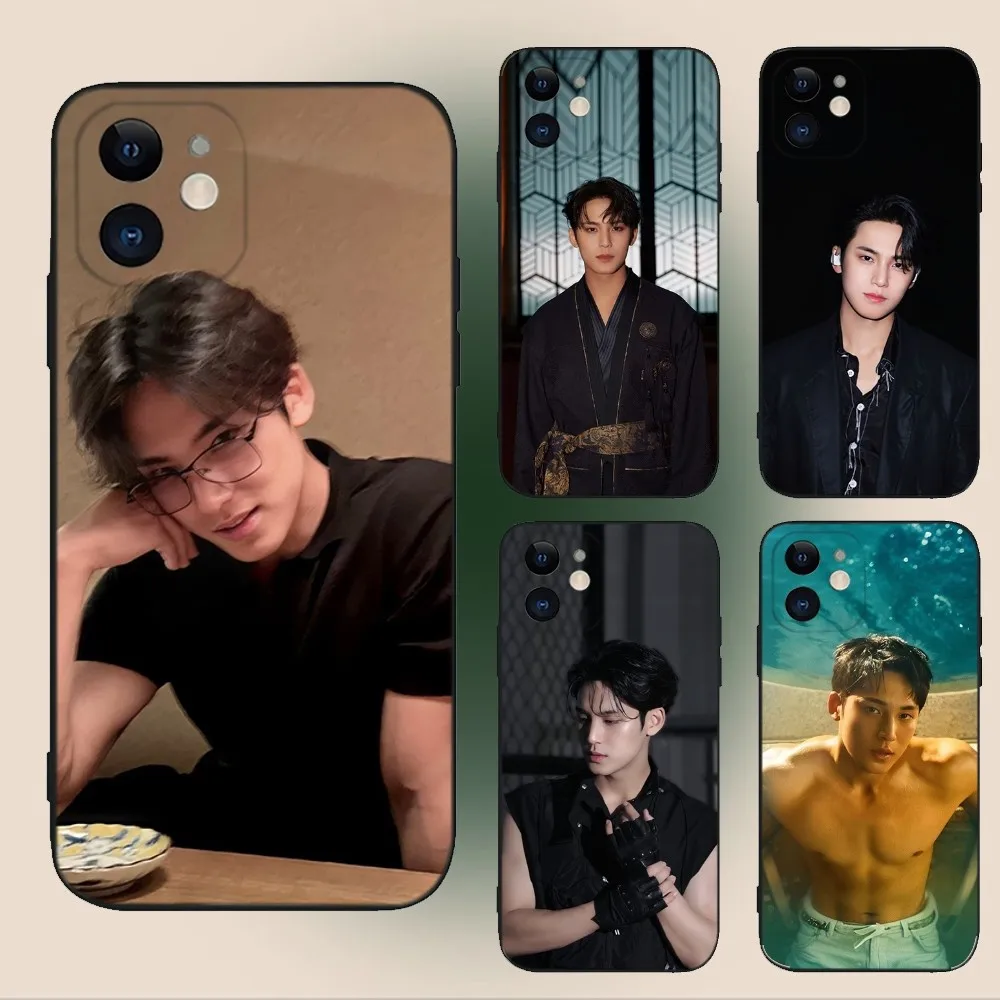 Mingyu Maestro  Phone Case For iPhone 15,14,13,12,11,Plus,Pro Max,XS,X,XR,SE,Mini,8,7 Soft Silicone Black Cover