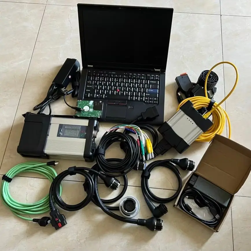 

ТБ SSD MB Star C5 Compact + ICOM Next для BMW + 6154 Инструмент автоматической диагностики 3 Новейшее программное обеспечение в различных системе Win10 I5 T410 4G