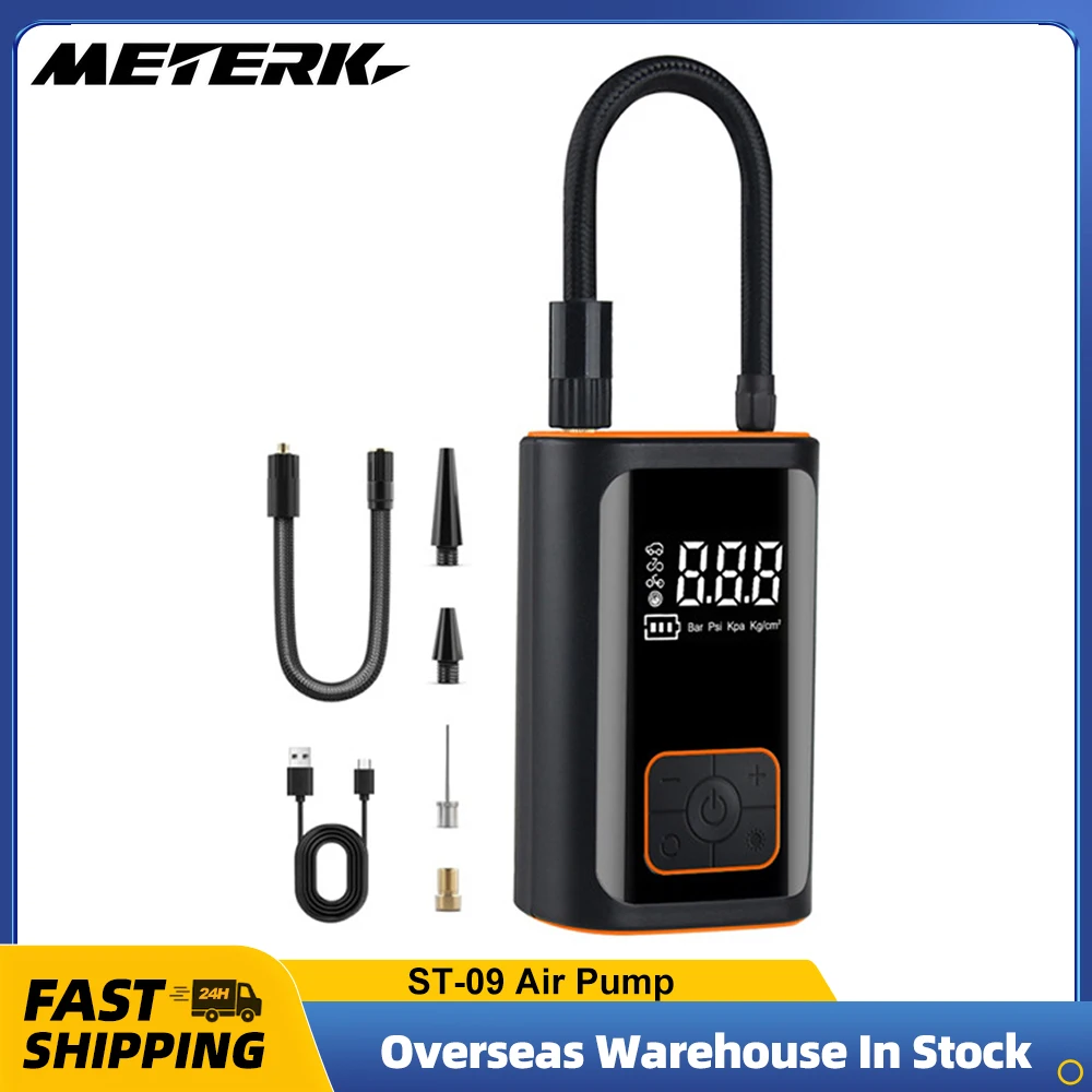 

Car Cordless Inflatable Pump Portable Tire Inflator Digital Display Car Tire Air Compressor Multifunctional Bike Inflation Devic