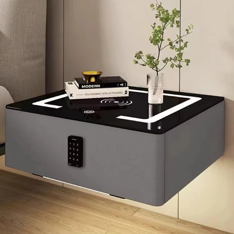 

2025 High-end Luxury Wooden Modern Nightstands for Bedroom Furniture Solid Wood Bedside Cabinet Nightstands With 3-drawers