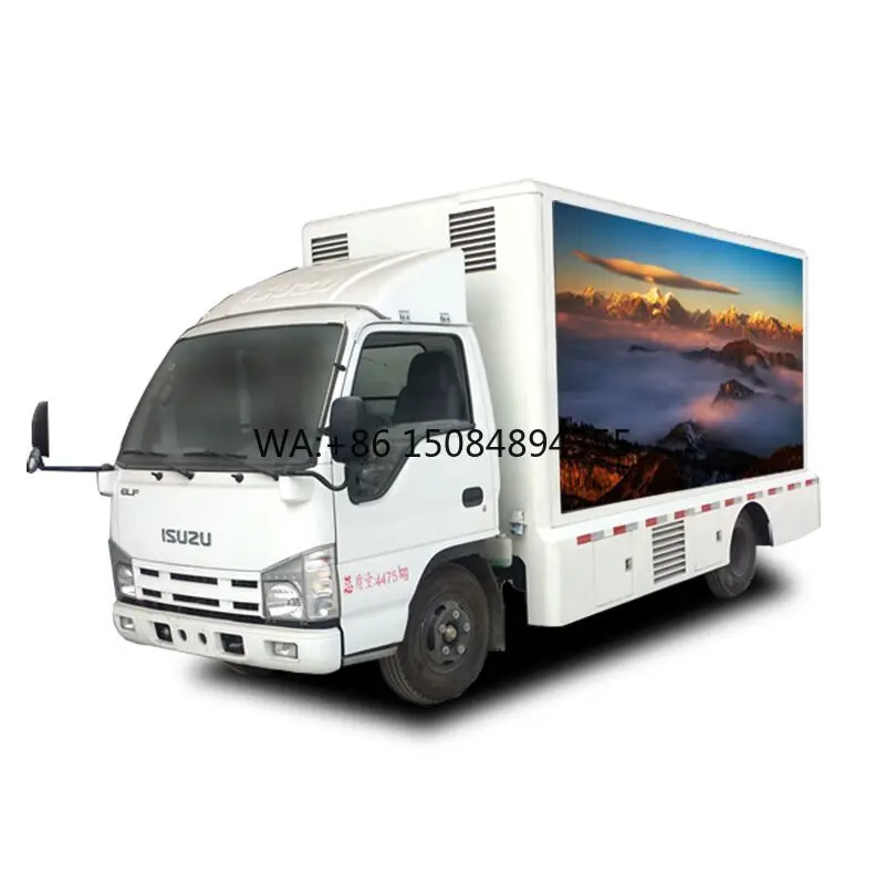

Outdoor Screens Led Mobile Truck Advertising for Sale P6.25 Full Color Truck Van Car Trailer Led Billboard