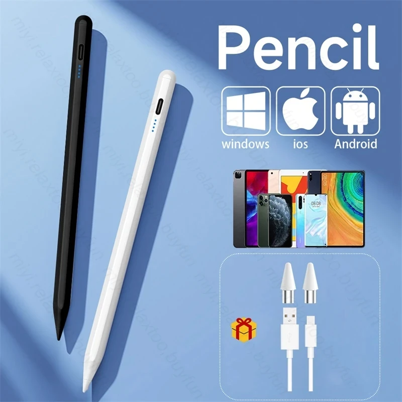 

Universal Stylus Pen for Tablet Touch Pen for iPad Apple Pencil Mobile Phone for Huawei Lenovo Samsung Phone Xiaomi Redmi Poco