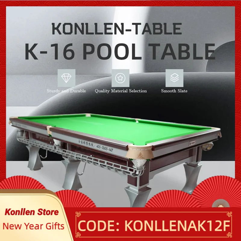 konllen pool table standard commercial home black eight strokes brand agent