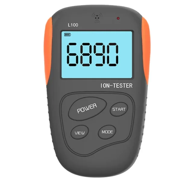 Tester Detector,L-100 Solid Anion Detector for Tourmaline,Portable Negative Ion Detector Can Replace COM