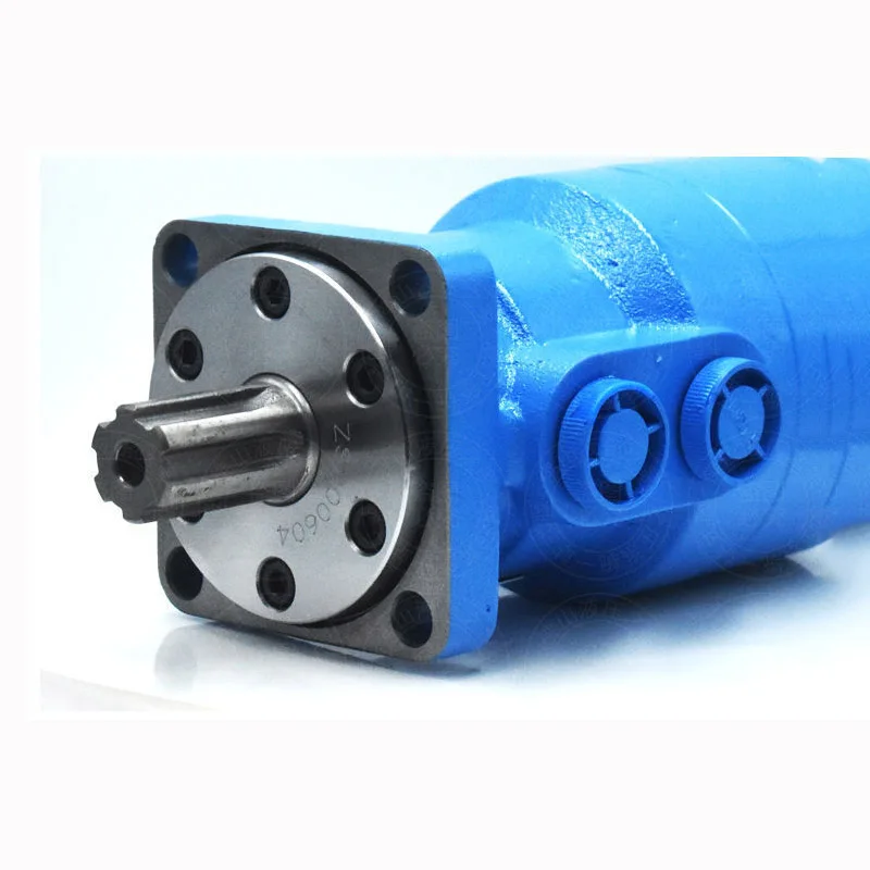 Hydraulic Motor BMR Series Spline Hydraulic Cycloidal Motor Oil Motor Rotation Forward and Reverse Hydraulic Accessories