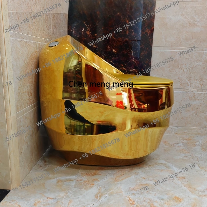 

MF toiletGold seat seat siphon super spin gold home hotel