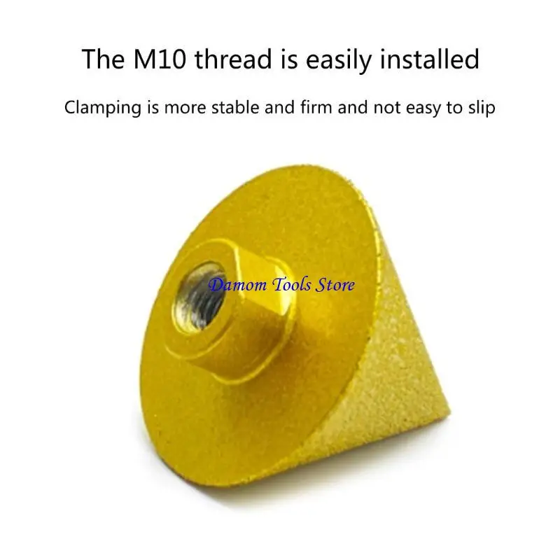 

57BE Diamond Chamfer Diamond Beveling Chamfer Bit for Angle Grinders Umbrellas