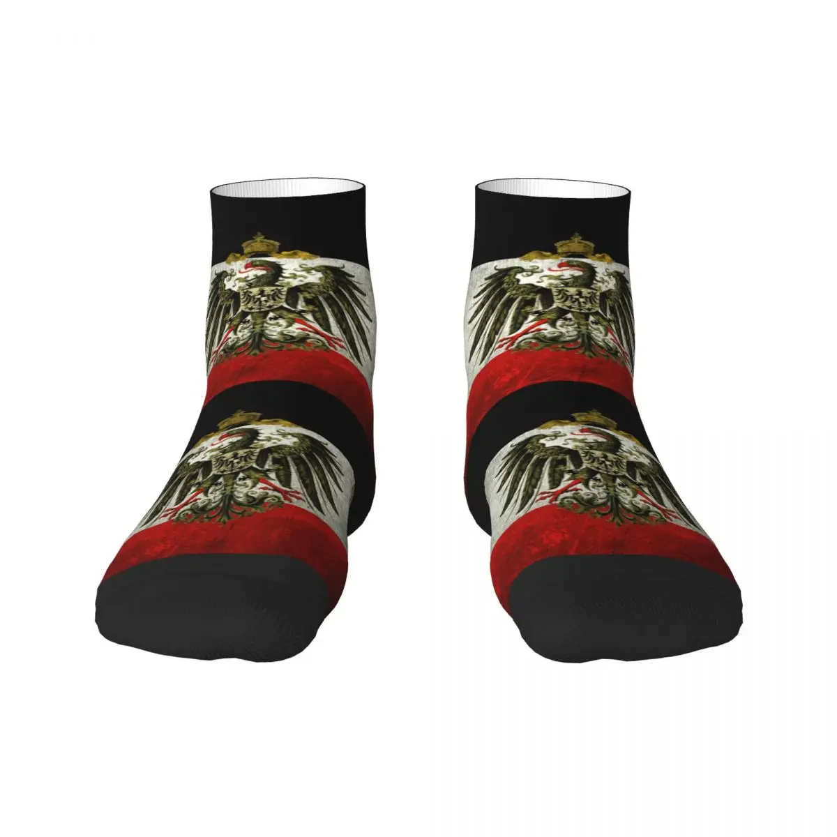 Kawaii German Empire Flag Germany Socks Men Women Warm 3D Print Sports Football Socks