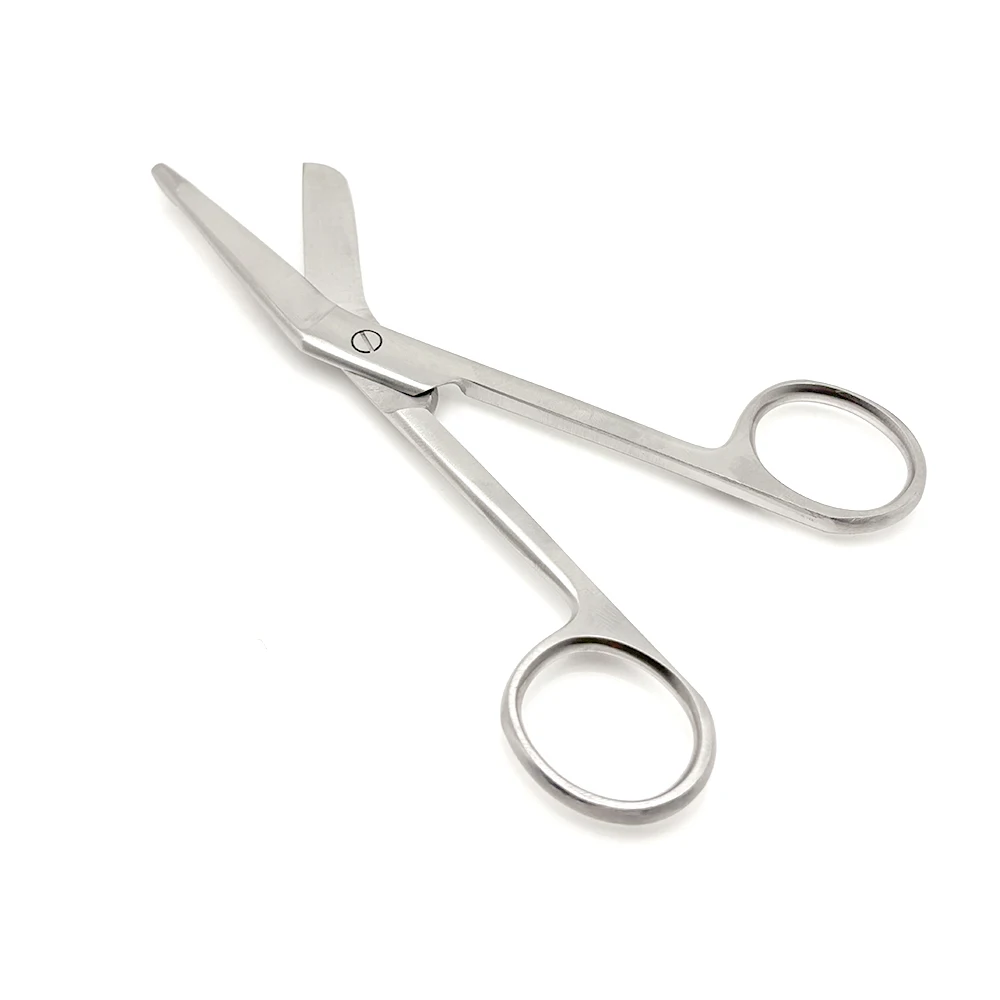 Стоматологические хирургические ножницы 14 см - ножницы для бинтов Lister из нержавеющей стали для прецизионной резки, медицинская первая помощь