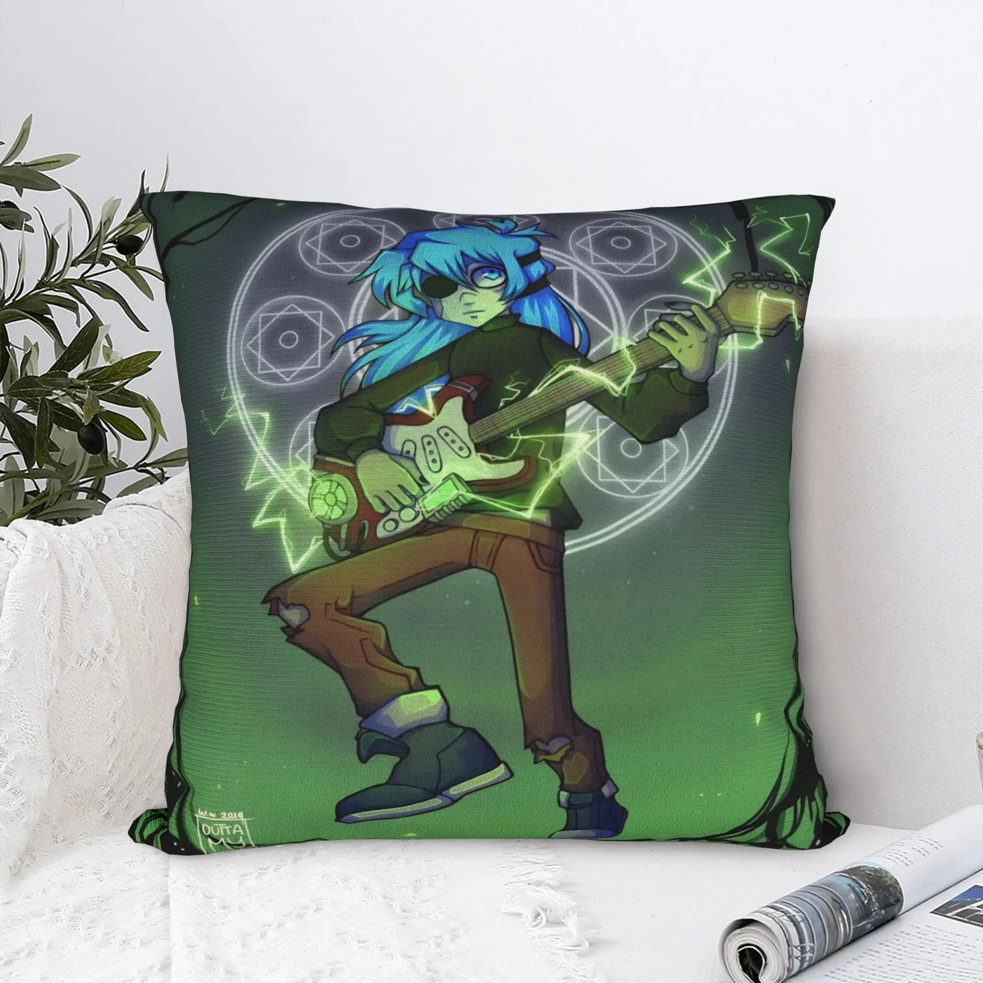  Sally Face Sal Fisher Indie Pillowcase Merchandise Soft Cushion Cover  Pillow Covers Seater Decoration Zipper Multi-Size