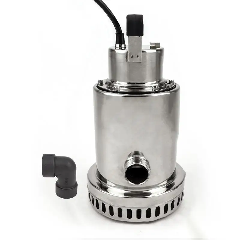 

Submersible stainless steel dirty water waterfall pump for garden irrigation