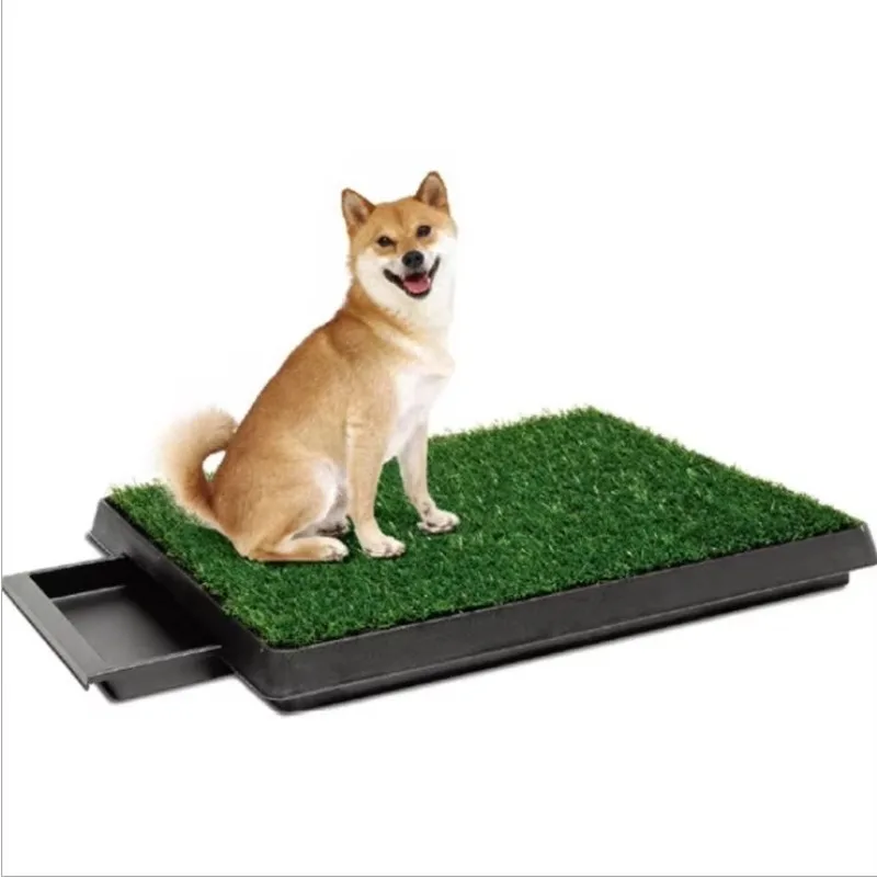 

Awesome Grass Pet Puppy Potty Pad Tray Dog Potty Training Pads