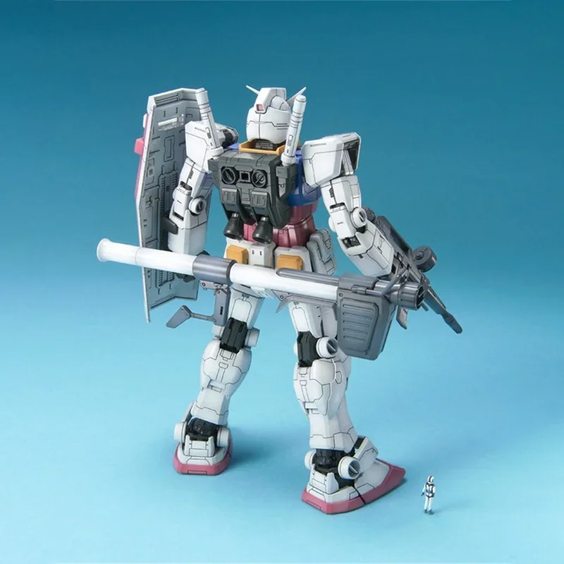 Mô Hình Lắp Ráp Bandai Ban Đầu Mô Hình Gundam Bộ Anime Hình 1/100 MG RX-78-2 VER. Một Trong Những Năm Chiến Tranh 0079 Đỏ Đồ Chơi Quà Tặng Cho Trẻ Em