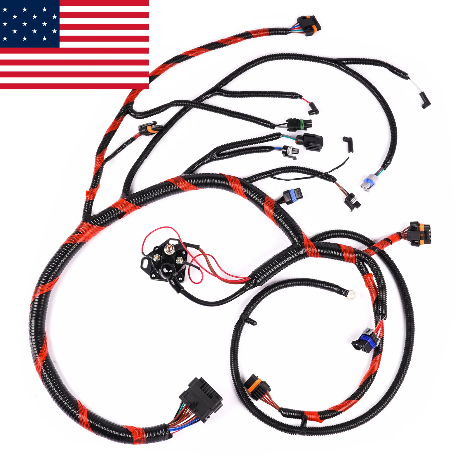 

AP03 F6TZ9A451F Engine Wiring Harness Wire for Ford F250 F350 F-Super Duty 7.3L 1994-1996