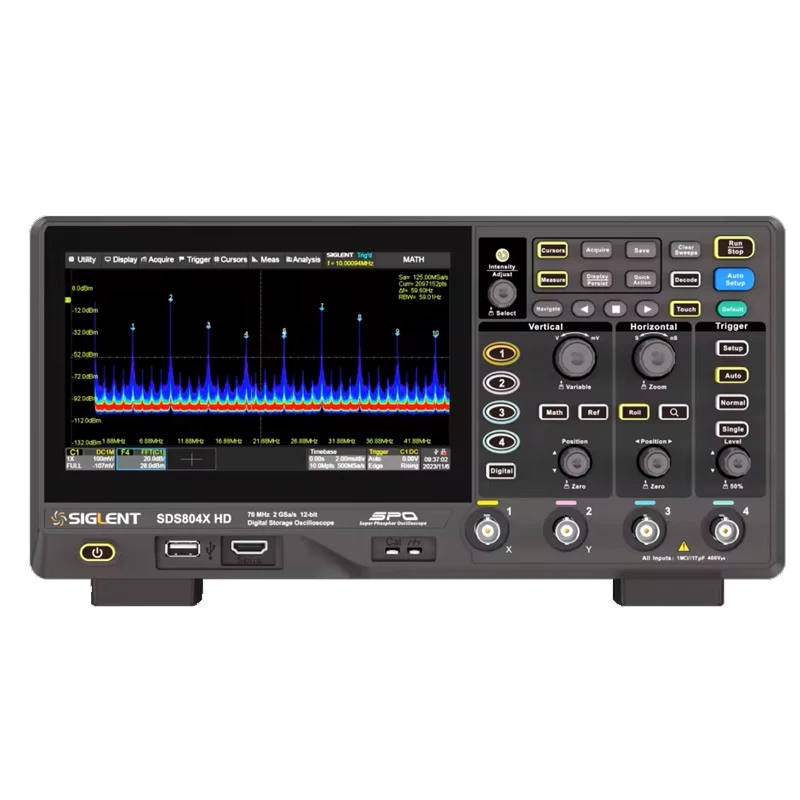 SDS822XHD Mini Portable Digital Multimeter and Oscilloscope Audio Handheld Siglent Device at Affordably Priced