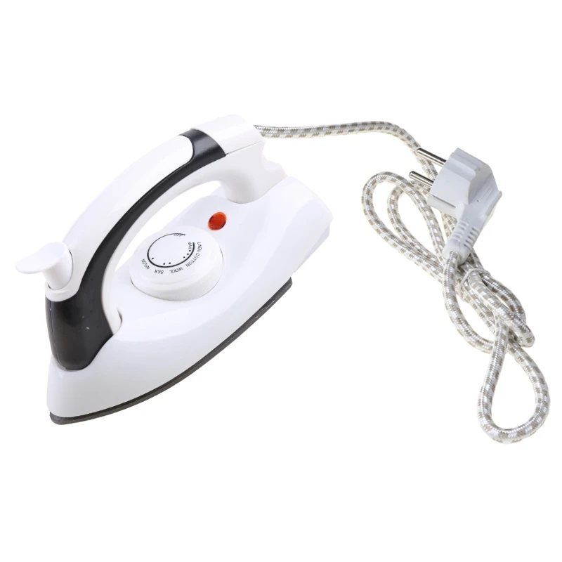 Mini Portable Foldable Electric Steam Iron for Clothes with 3 Gears Baseplate Handheld Flatiron Home Travelling Use Dropship