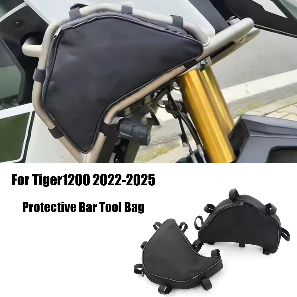 For Tiger1200 2022-2025 Original Bumper Repair Tool Placement Bag For Tiger 1200 Accessories Frame Crash Bars Waterproof Bag